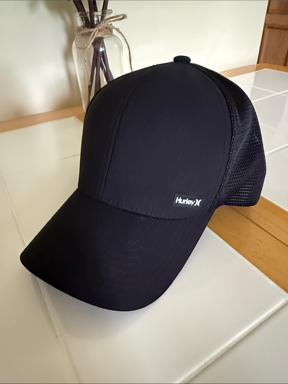 Hurley Men's H2O-Dri League Baseball Cap with Snapback Closure